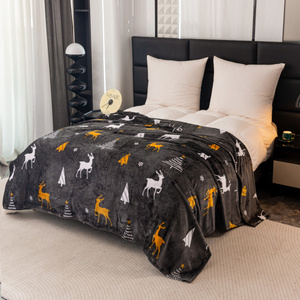 Blanket 160 x 200 Microfiber Christmas Donato 01