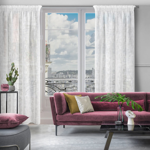 Curtain 140 x 270 Decorative Tape Liren White