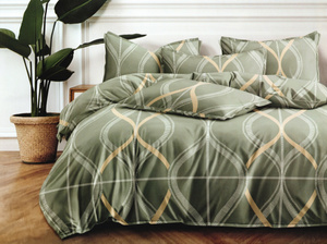 Bedding 160 x 200 3pc Satin Dalwin 1044
