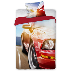 Bedding 160 x 200 Youth Turbo 003 Car