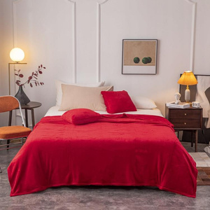 Blanket 150 x 200 Microfiber Solo Red
