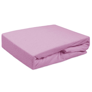 Terry Bed Sheet with Eraser 040_D Heather 180x200