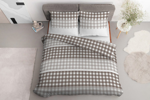 Bedding 220 x 200 3pcs Asti Satin Cotton 4914_B