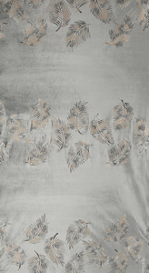 Curtain 140 x 250 Velvet Eyelets Idalia Silver