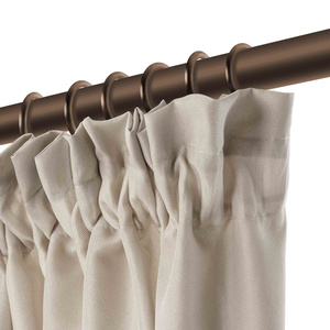 Curtain 140 x 250 Garden on Tape Gaia Taupe