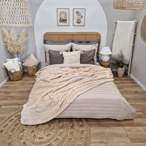 Blanket 200 x 220 Acrylic Solid Warm Yasemin 06