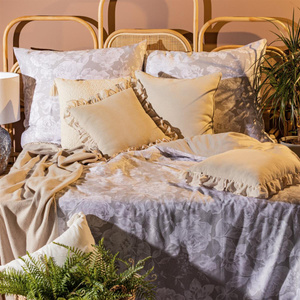 Bedding 160 x 200 3pc Macosatin Seville1 J.Grey