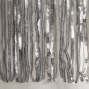 Velvet Jasper Curtain 140 x 250 Silver Spillover