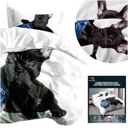 Bedding 160 x 200 3pcs Microfiber 3D Andreas 3034