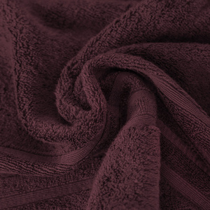 Lavin 06 Maroon 50 x 90 Terry Bath Towel