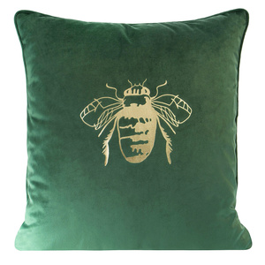 45 x 45 Decorative Velvet Blink14 C pillowcase. Green