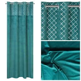 Curtain 140 x 250 Ready Decorative Hazel Tur + Sr