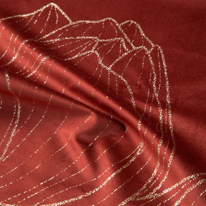 35 x 140 Decorative Velvet Blink12 Brick Runner