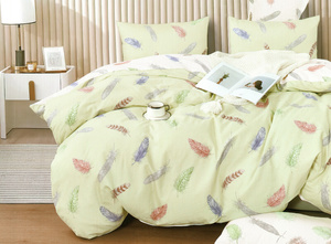 Bedding 200 x 220 3pc Satin Cotton No. A1681