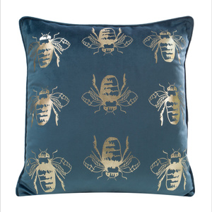 45 x 45 Decorative Velvet pillowcase BLINK15 Blue