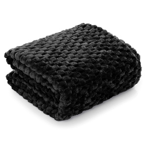 Blanket 200 x 220 Microfiber Embossed Plush Ala 3D Slice 06