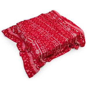 Blanket 160 x 200 Microfiber Christmas Vilde 11
