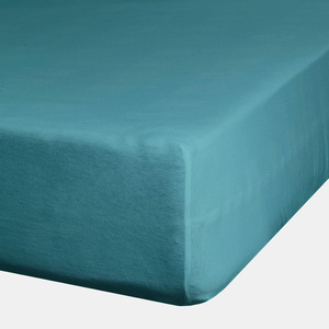 Bed sheet 180 x 210 Makosatin Nova Turquoise