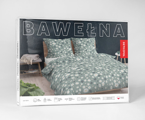 Bedding 220 x 200 3pc Vicenza Cotton pattern 5337B