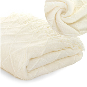 Blanket 127 x 152 Cotton-Acrylic Nasi 01