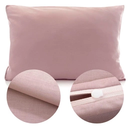 Cotton pillowcase 50 x 80 Uniform Ola Brown Pink