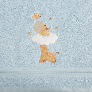 Baby Bath Towel Baby41 50 x 90 Blue