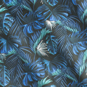 Velvet Azure Curtain 140 x 250 Spill Blue