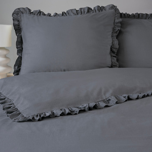 Bedding 220 x 200 3pcs Pure Cotton with Ruffle 09