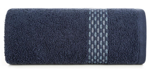 Riva 07 Navy Blue 50 x 90 Terry Bath Towel