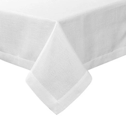Stella2 Decorative Mercer Tablecloth 140 x 240 White