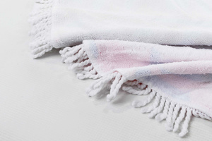 Towel Blanket 150 cm Round Beach Boho 03