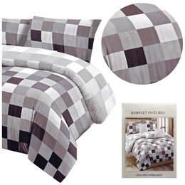 Microfiber Bedding HXDD-423 in Checkered 160x200NP 3 pieces
