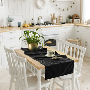 Runner 60 x 120 Decorative Velvet Soft Black