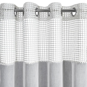Grace Decorative Curtain 140 x 250 White Throw