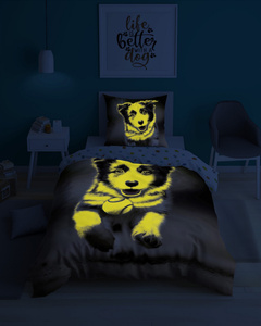 Bedding 140 x 200 2pc FLUO Youth Jaime 5410A