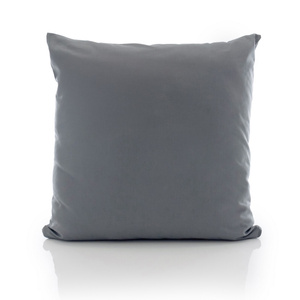 Cotton pillowcase 45 x 45 Uniform Ola Graphite Graphite