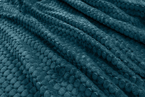 Blanket 200 x 220 Microfiber Embossed Plush Ala Circle 3D 01