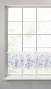 Decorative Curtain Zoja 30 x 150 White