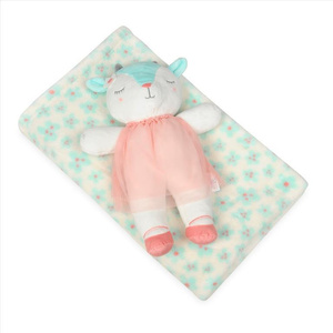 75 x 100 Baby David Blanket + Sheep Mascot