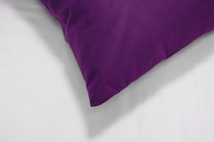 Cotton pillowcase 50 x 80 Uniform Ola Plum Purple
