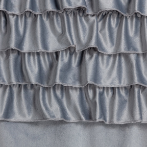 Curtain 140 x 250 Decorative Eyelets Erin Silver