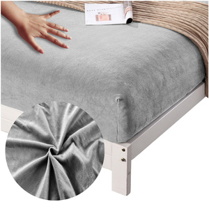 Bed sheet 140 x 200 with Eraser Plush Teddy Bear 01