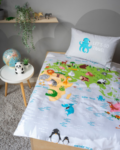 Bedding 90 x 120 Children's Cotton Maya Moo 3961B
