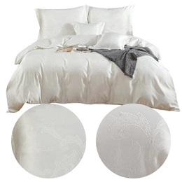 Bedding 220 x 200 5-piece Satin Embroidered AT011