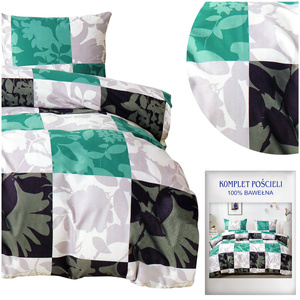 Bedding 200 x 220 3pc Satin Cotton No. A1592