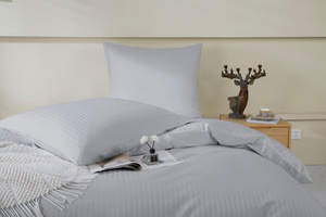 Bedding 160 x 200 3pc Cotton Adamash J.Grey
