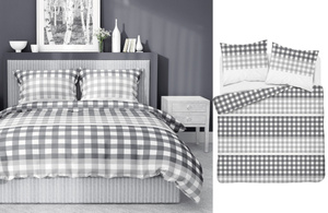 Bedding 160 x 200 3pcs Asti Satin Cotton 4914_A