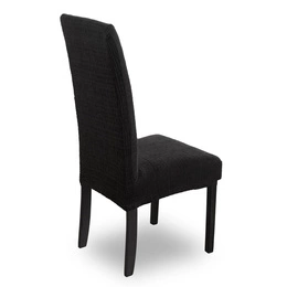 Velvet Chair Cover 35x55x30 Pokr05 Black