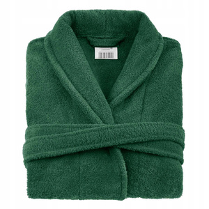 Hotel Bathrobe Cotton Terry Unisex S/M Bottle