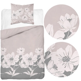 Bedding 220 x 200 3pcs Flannel Cotton Laura 4948B